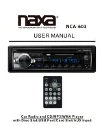 Предварительный просмотр 1 страницы Naxa NCA-603 User Manual