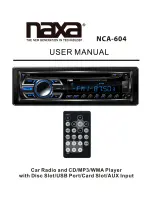 Предварительный просмотр 1 страницы Naxa NCA-604 User Manual