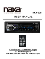 Naxa NCA-608 User Manual preview