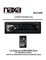 Preview for 1 page of Naxa NCA-608 User Manual