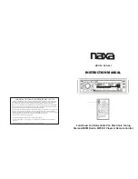 Naxa NCA-681 Instruction Manual preview
