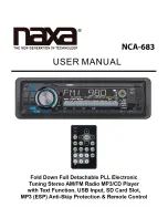 Naxa NCA-683 User Manual preview