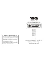 Предварительный просмотр 1 страницы Naxa NCA-692 Instruction Manual