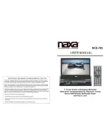Naxa NCD-705 User Manual preview