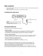 Preview for 8 page of Naxa NCV-813 Instruction Manual