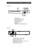 Предварительный просмотр 4 страницы Naxa ND-860 User Manual