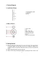 Предварительный просмотр 6 страницы Naxa NF-1000 User Manual