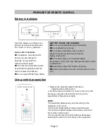 Preview for 6 page of Naxa NF-519 User Manual