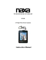 Предварительный просмотр 1 страницы Naxa NF-588 Instruction Manual