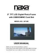 Naxa NF-901 User Manual preview