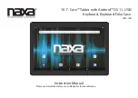 Предварительный просмотр 1 страницы Naxa NID-1021 Instruction Manual