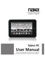 Preview for 1 page of Naxa NID-7004 User Manual