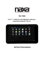 Naxa NID-7006 Instruction Manual preview