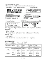 Предварительный просмотр 4 страницы Naxa NM-145 Instruction Manual