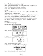 Предварительный просмотр 8 страницы Naxa NM-145 Instruction Manual