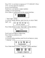 Предварительный просмотр 11 страницы Naxa NM-145 Instruction Manual