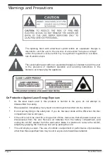 Предварительный просмотр 2 страницы Naxa NMT-1100 Instruction Manual