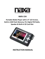 Preview for 1 page of Naxa NMV-154 Instruction Manual