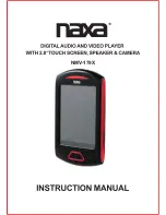 Preview for 1 page of Naxa NMV-179X Instruction Manual