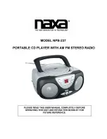 Naxa NPB-237 User Manual preview