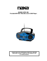 Предварительный просмотр 1 страницы Naxa NPB-264 User Manual