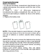 Предварительный просмотр 2 страницы Naxa NPB-300 User Manual