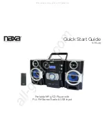 Naxa NPB-429 Quick Start Manual предпросмотр