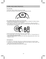 Preview for 21 page of Naxa NPD-1004 Instructions Manual