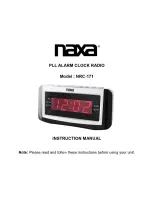 Naxa NRC-171 Instruction Manual preview