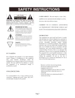 Предварительный просмотр 2 страницы Naxa NRC-175 User Manual