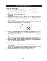 Предварительный просмотр 12 страницы Naxa NRC-175 User Manual