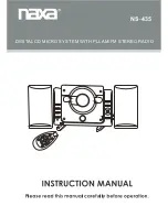 Naxa NS-435 Instruction Manual preview