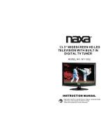 Предварительный просмотр 1 страницы Naxa NT-1302 Instruction Manual