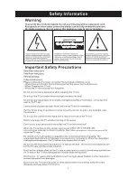 Предварительный просмотр 3 страницы Naxa NT-1902 Instruction Manual