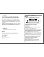 Предварительный просмотр 2 страницы Naxa NT-2410B Instruction Manual