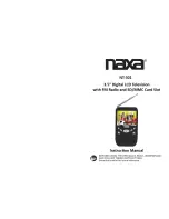 Предварительный просмотр 1 страницы Naxa NT-301 Instruction Manual