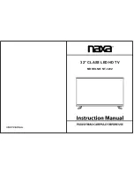 Preview for 1 page of Naxa NT-3202 Instruction Manual