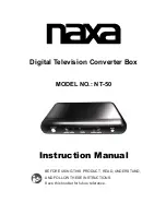 Naxa NT-50 Instruction Manual предпросмотр