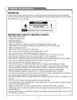 Предварительный просмотр 3 страницы Naxa NT-5003 Instruction Manual