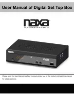 Preview for 1 page of Naxa NT-52 User Manual