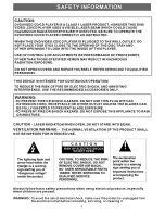 Preview for 2 page of Naxa NTD-1050 Instruction Manual