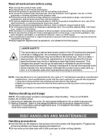 Preview for 3 page of Naxa NTD-1050 Instruction Manual