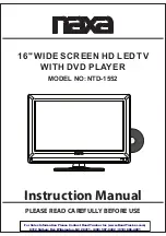 Naxa NTD-1552 Instruction Manual preview