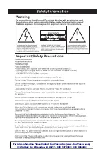 Предварительный просмотр 3 страницы Naxa NTD-1552 Instruction Manual