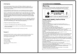 Preview for 2 page of Naxa NTD-2460A Instruction Manual