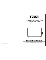 Preview for 1 page of Naxa NTD-3250 Instruction Manual