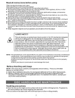 Предварительный просмотр 3 страницы Naxa NTD-9001 Instruction Manual