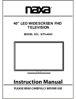 Naxa NTH-4002 Instruction Manual preview