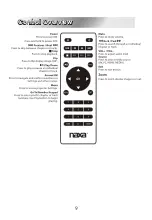 Предварительный просмотр 9 страницы Naxa NVP-1000 User Manual