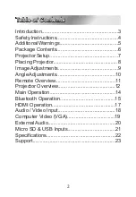 Предварительный просмотр 3 страницы Naxa NVP-2001C User Manual